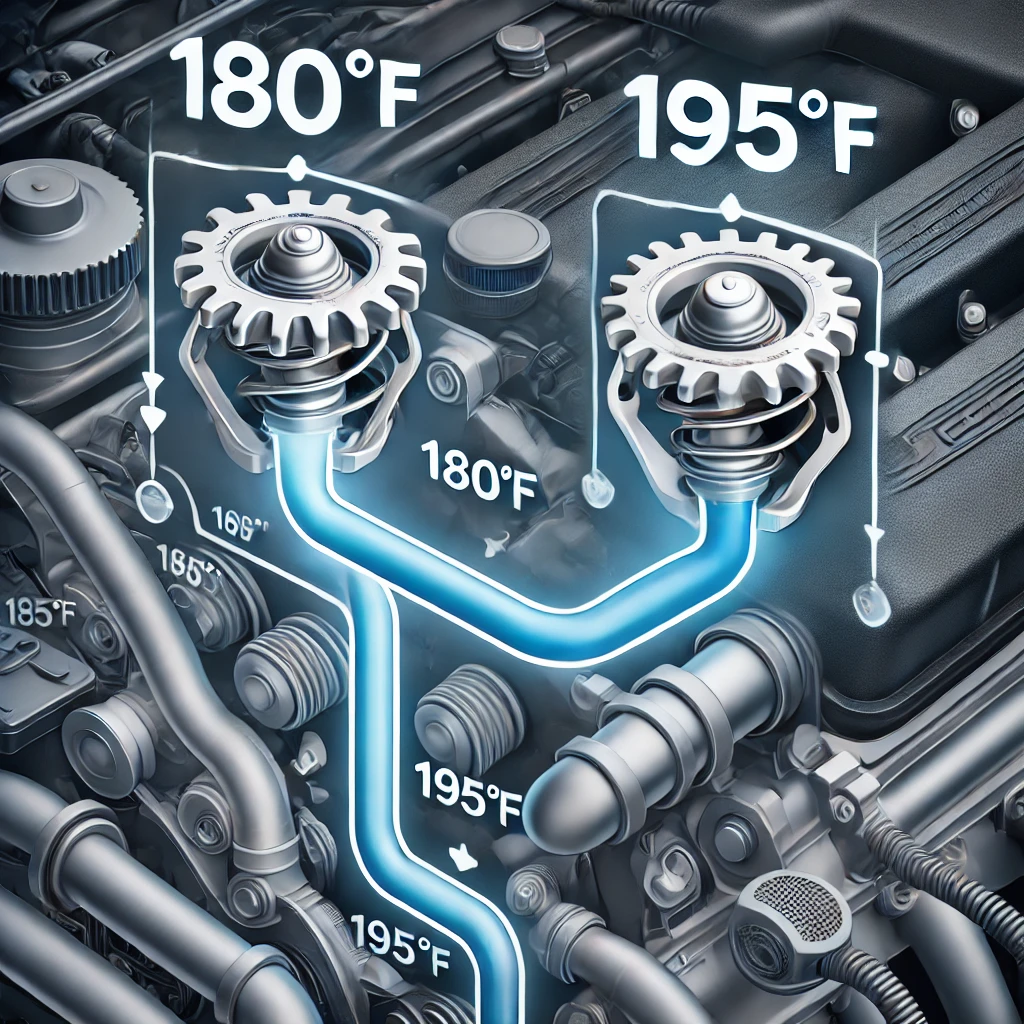 180 vs. 195 Thermostat