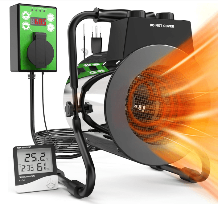 Buyplus Greenhouse Heater with Digital Thermostat
