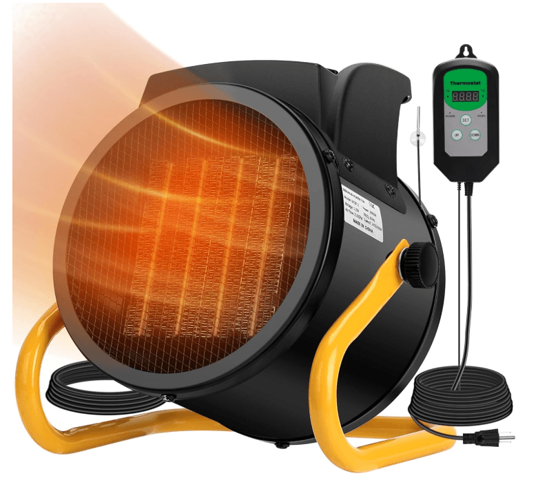 GRPWWT Greenhouse Heater with Thermostat