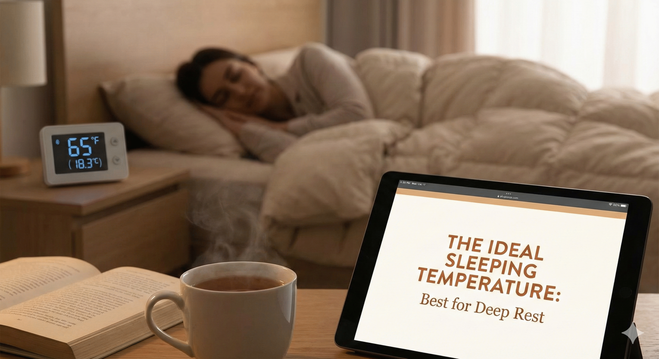 ideal room temperature for sleeping