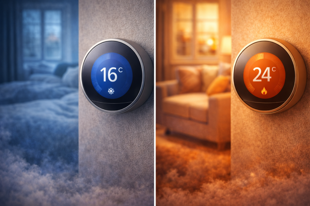 uneven room temperatures smart thermostat hot and cold rooms