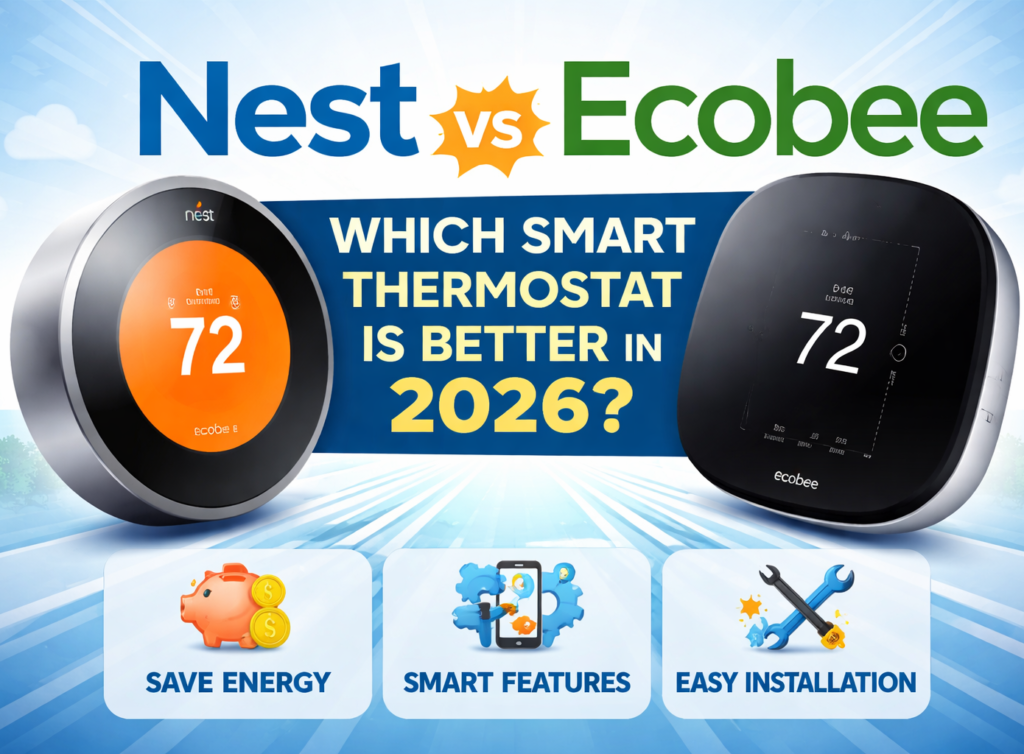 Nest vs Ecobee Smart Thermostat Comparison
