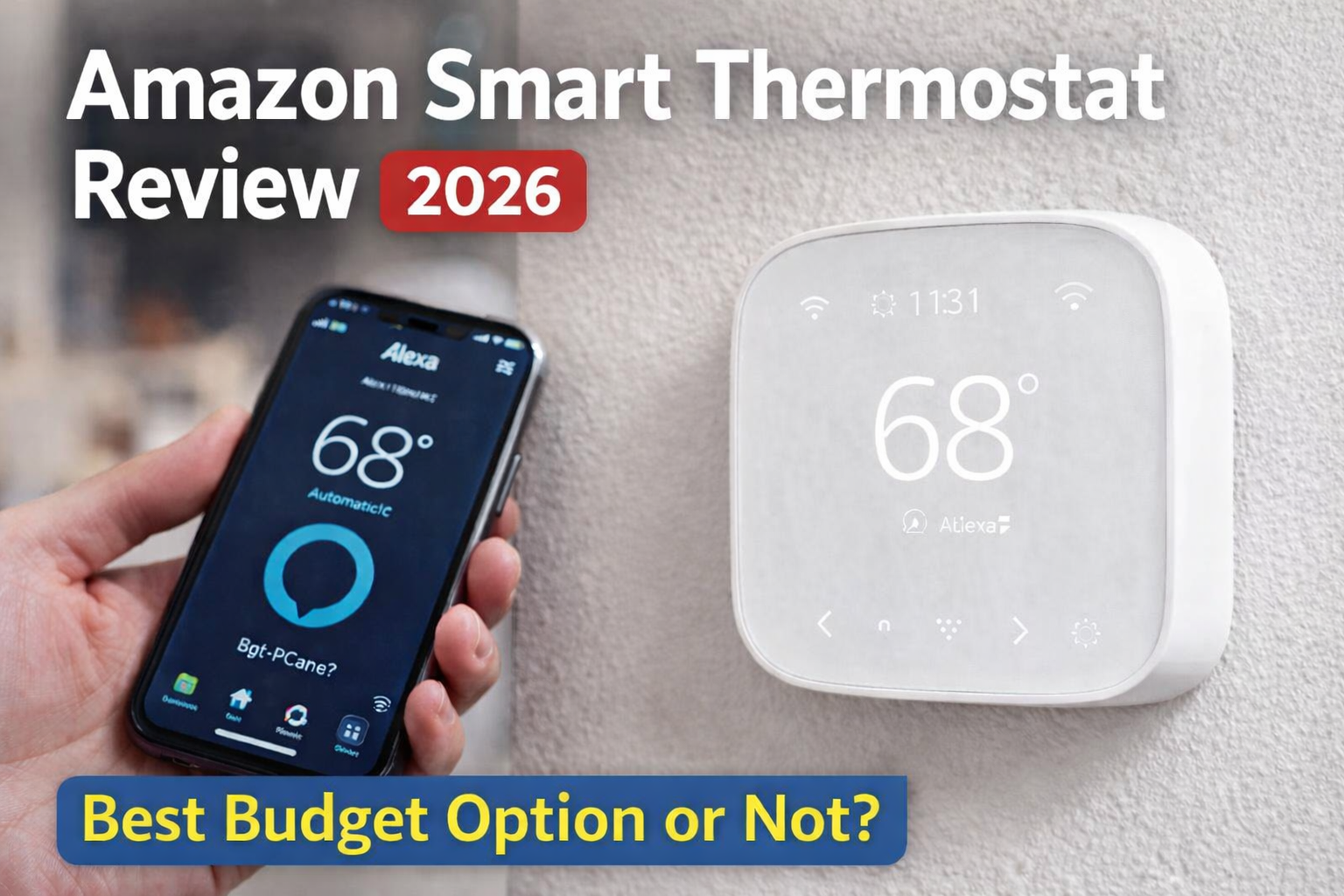amazon smart thermostat review 2026