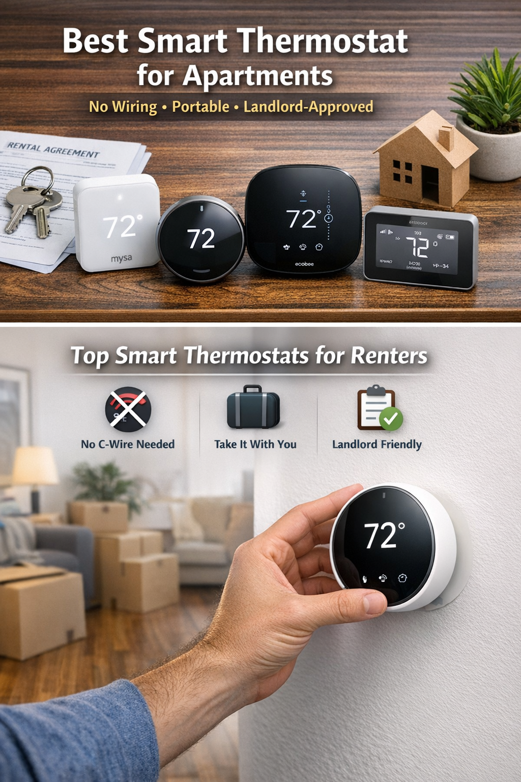 best smart thermostat for apartments