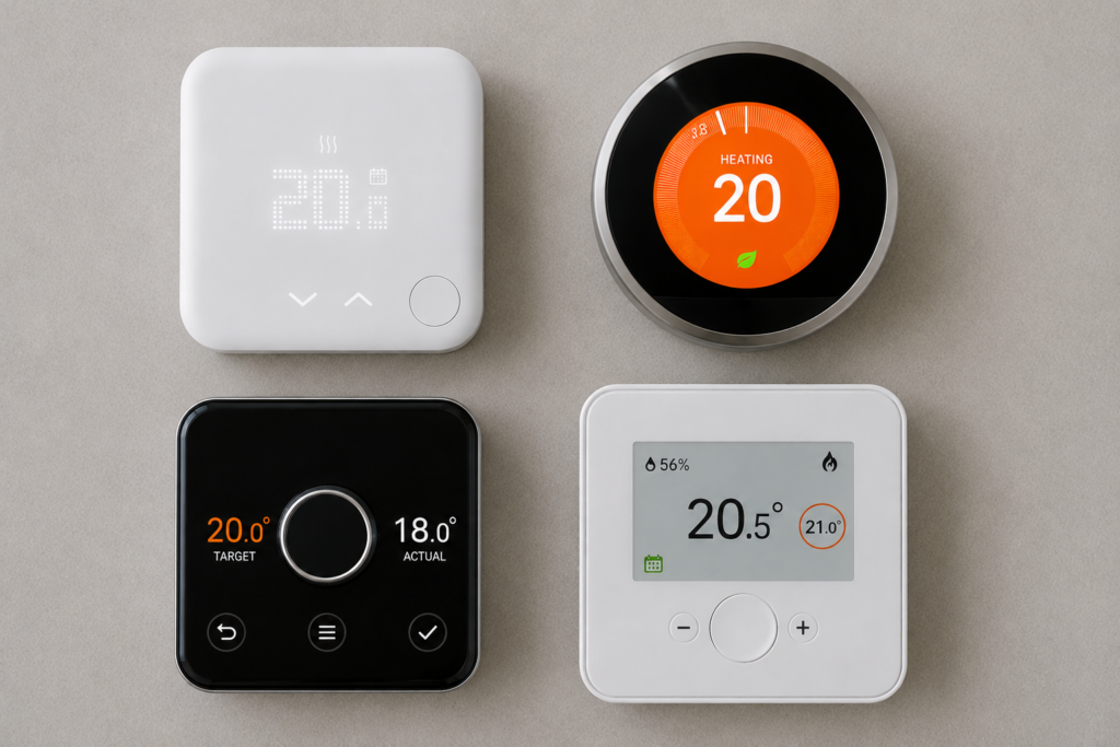 Best smart thermostats for UK homes in 2026 including Tado, Nest, Hive, and Drayton Wiser